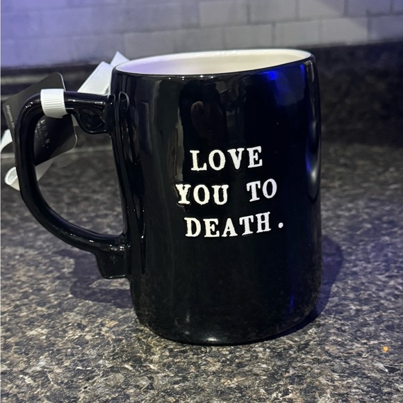 Rae Dunn Nightmare Before Christmas Mug Jack and Sally - Picture 5 of 5